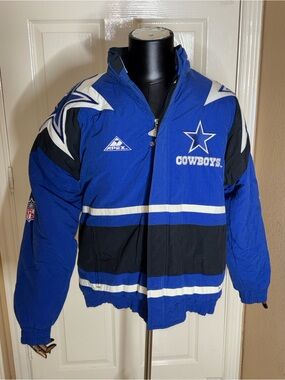 Vintage 90s NFL Dallas Cowboys Pro Line by Apex One Jacket Size Medium